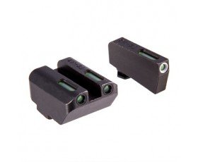 TRUGLO TFX Tritium Sight Set Glock Sm Frame Suppressor Height